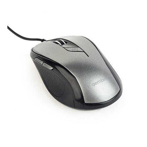 Gembird Mi&scaron; MUS-6B-01-BG, optical, USB, 6 tipki 800-1600 dpi,crni-sivi Cijene