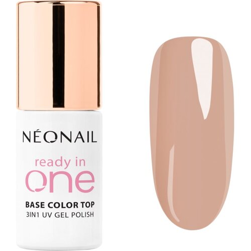NeoNail Ready In One 3in1 UV Gel Polish gel lak za nohte z diamantnim prahom odtenek 05 One Sand Taupe 7.2 ml Slike