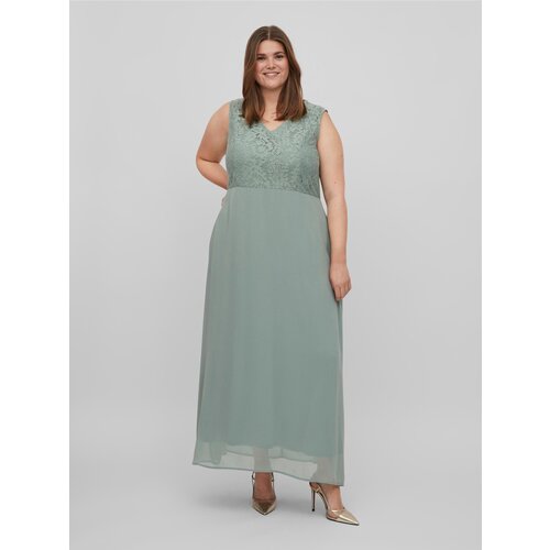 Vila Light green women's maxi-dresses Betina - Ladies Slike