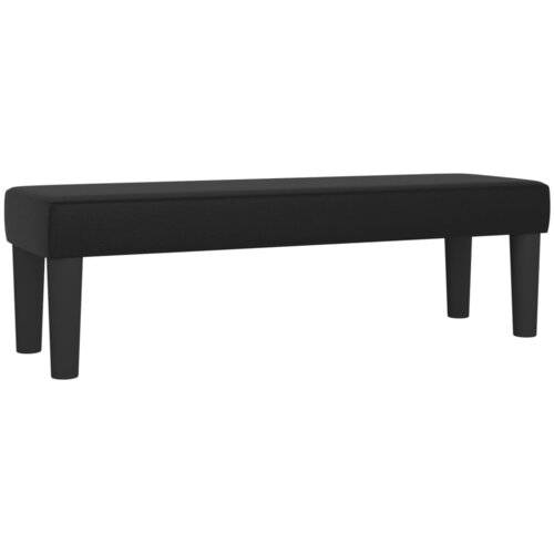 vidaXL Klupa crna 100x30x30 cm od umjetne kože Cijene