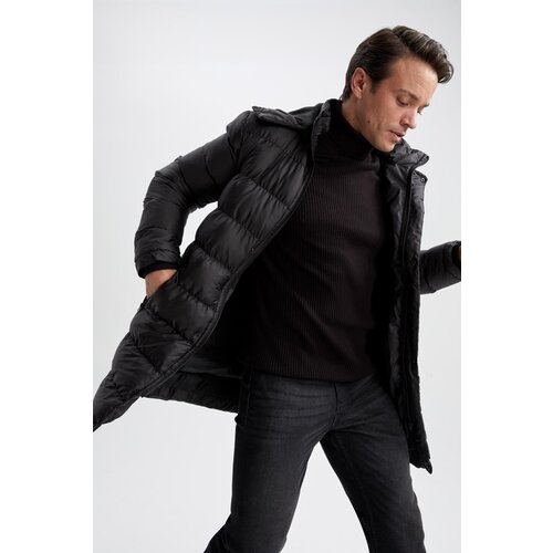 Defacto Slim Fit Hooded Puffer Jacket Slike