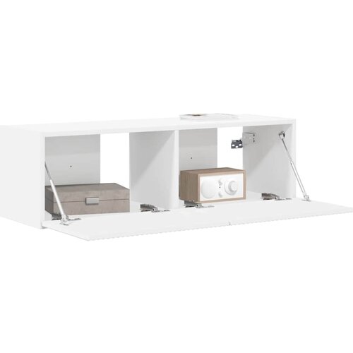  zidni ormar Zidne Bijelo 98 x 31 x 29,5 cm Konstruirano drvo Slike