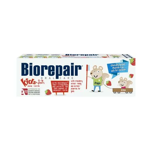 Biorepair Kids 0-6 Strawberry zubna pasta 50 ml