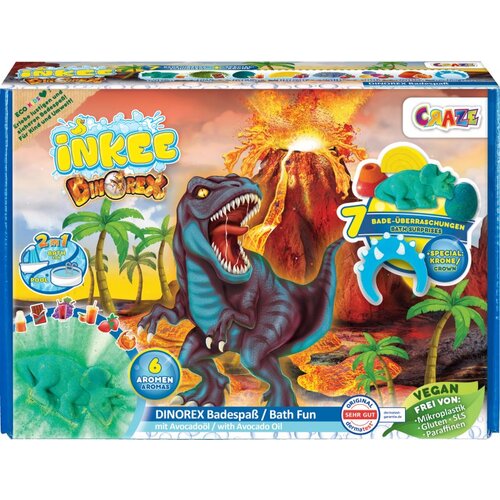 Craze INKEE Dino set (za kopel) za otroke Slike