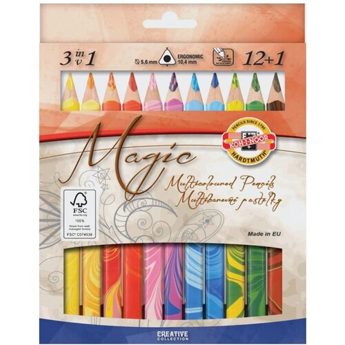  Barvice Koh-I-Noor Magic 3v1, 13 kosov Slike