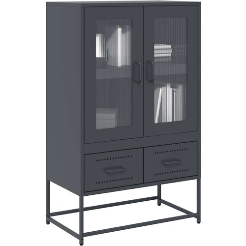  Visoka komoda antracit 68x39x111 5 cm od čelika Cijene