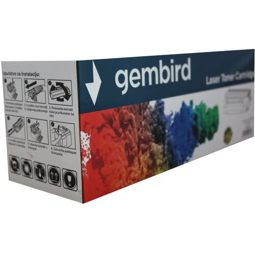 Gembird toner C-TK5230 y (low temperature toner) zam. kaseta za kyocera yellow 2.2k Slike