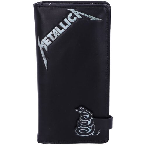 NEMESIS NOW METALLICA - BLACK ALBUM EMBOSSED PURSE TORBICA Cene