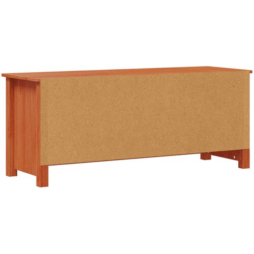  Ormar za cipele Vosak Smeđa 110 x 38 x 45,5 cm Masivna borovina Slike