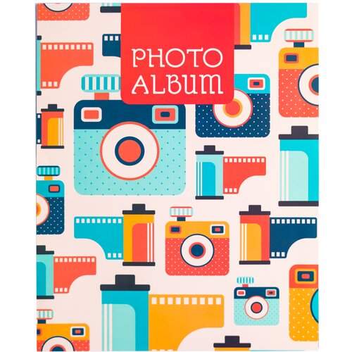 Grupo ALBUM FOTO SOFT 48 BOLSILLOS 13X20CM VINTAGE KAMERA, (20874154) Slike