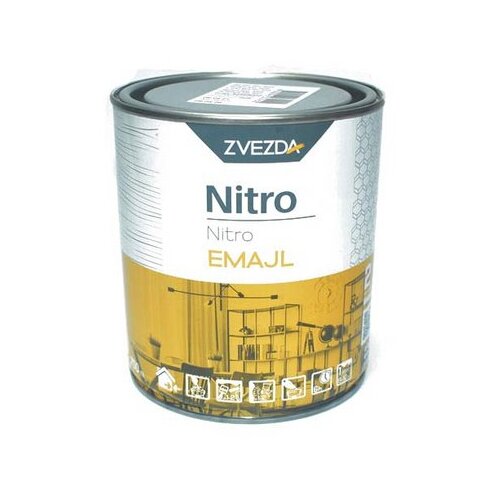 Helios Nitro emajl za drvo i metal 0.75l zeleni Slike
