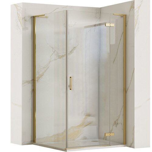 Rea Tuš kabina Hugo 100x90 Gold Brush Cijene