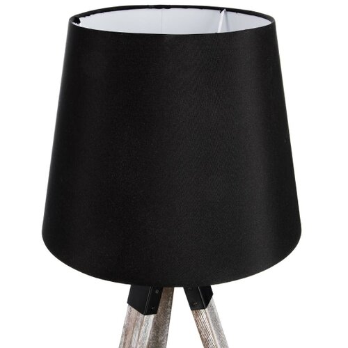 Atmosphera Stona lampa RUNO 1xE27/25W/230V drvo/crna Slike