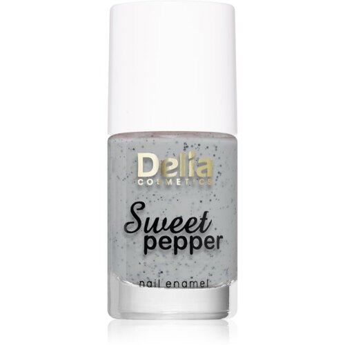 Delia Cosmetics Sweet Pepper Black Particles lak za nokte nijansa 01 Cloudy 11 ml Slike