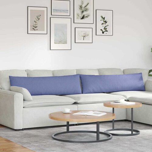  Jastučići za sofu 2 pcs Traper plava 145 x 40 cm tkanina Cijene