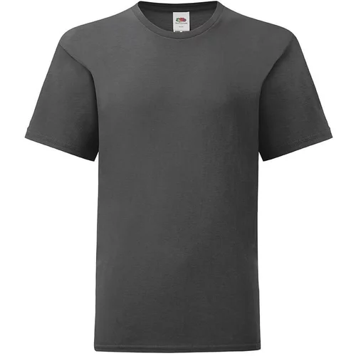 Fruit Of The Loom Graphite children's t-shirt in combed cotton