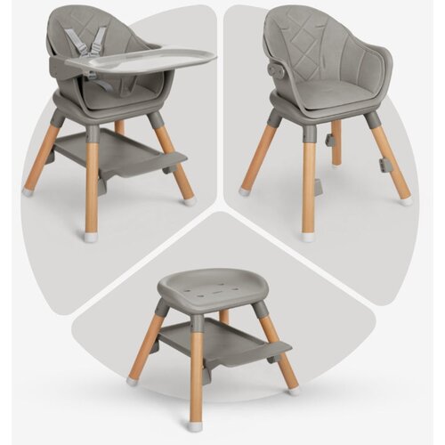 Kikka Boo Hranilica Woody 6in1 Grey ( KKB11173 ) Slike
