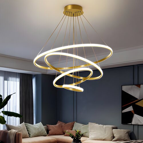 Toolight Moderna LED Viseća Lampa LHJ010-CP4 Brush Gold Cene
