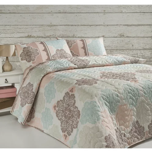 Mijolnir Lagani prošivenii prekrivač za bračni krevet s jastučnicama Andalulusia, 200 x 220 cm