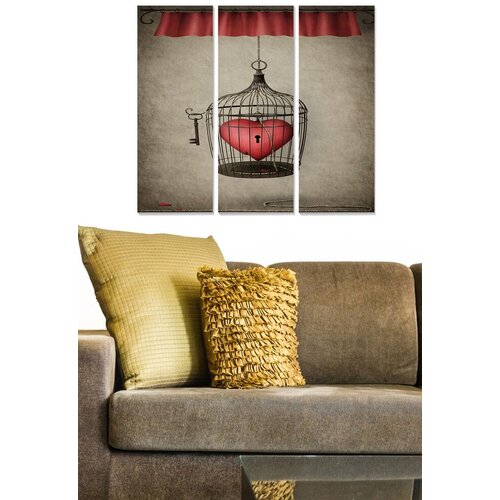 Wallity Set slika MDF45081946, 3 dijela Cene