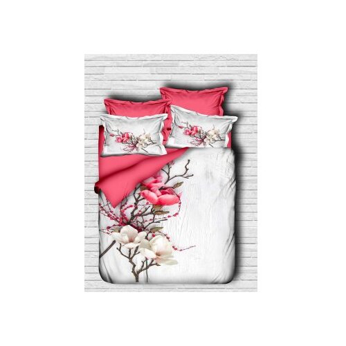 Lessentiel Maison set posteljine 108, 200x220cm, bijelo-roza Cene