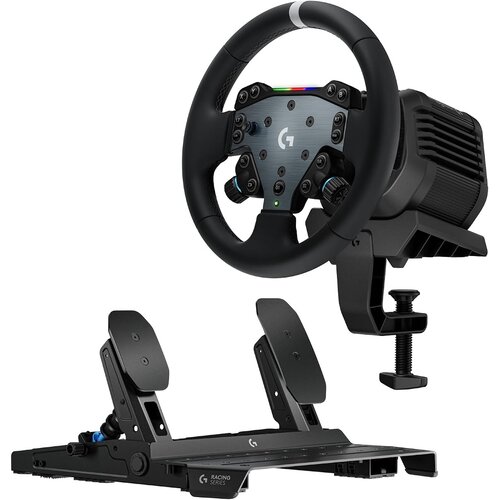 Logitech G RS50 sistem z dirkalnimi stopalkami RS črne barve za Xbox &amp;amp; PC Slike
