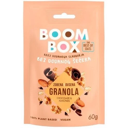 Boom box ovsena granola cokolada 60G Cene