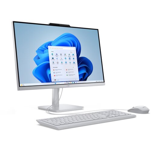 Lenovo A100 AIO 24 All-In-One (Cloud Grey) i3-N305 8-Core 4.6GHz/6MB, 16GB DDR4, 512GB-SSD-NVMe, 23.8" FHD 1920x1080 IPS, Intel UHD Graphics, WebCam HD, GigaLan, WiFi6, BT5.2, HDMI, Audio 2x2W, USB UK Keyboard+Mouse, DOS F0J6003MRI Cene