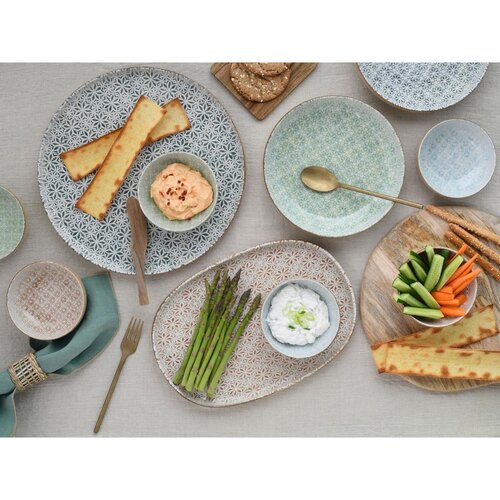 Creatable Jedilni Servis Emiliana Blue, 12-Delni Slike