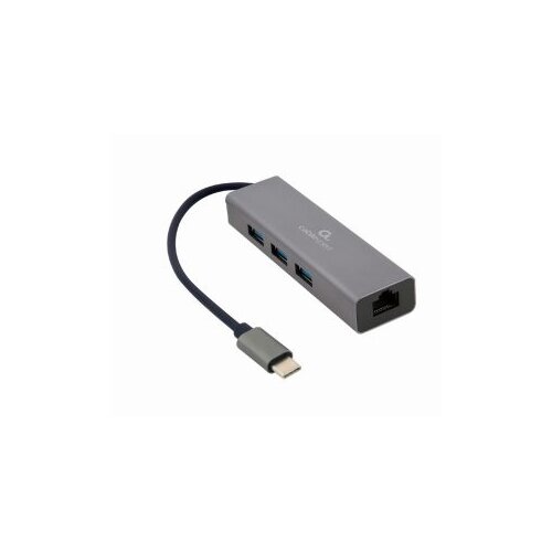 Docking station GEMBIRD USB adapter Type-C Gigabit ethernet 3-port + USB hub 3.1 A-CMU3-LAN-01 Cijene