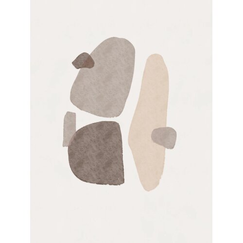 Venture Home poster Shapes 30 × 40 cm, bež Cene