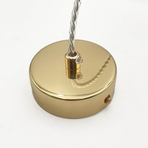  Luster na sajli VIVE 1xE27/15W/230V zlatni Slike