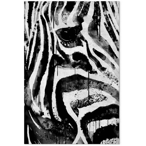  Slika - Striped Nature (1 Part) Vertical 20x30 Premium Print Slike