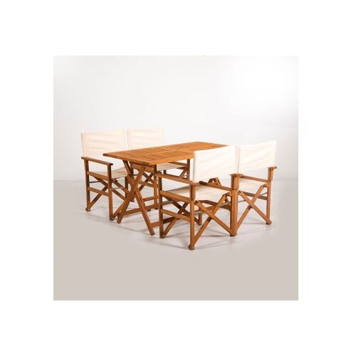 Hanah home set ba&scaron;tenskih stolova i stolica (5 komada) MYR01 Cene