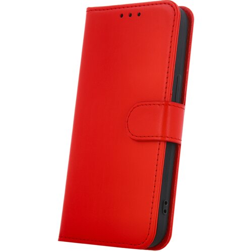 Onasi preklopna torbica Fancy Diary gladka Samsung Galaxy A18 - rdeča Slike
