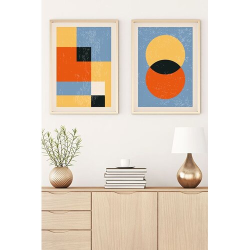 WALLXPERT Uramljena slika Huhu17, 50x70 cm, 2 dijela Cene