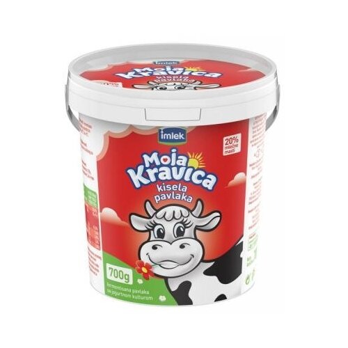 Moja kravica Kisela pavlaka IMLEK 20%mm 700g Cene
