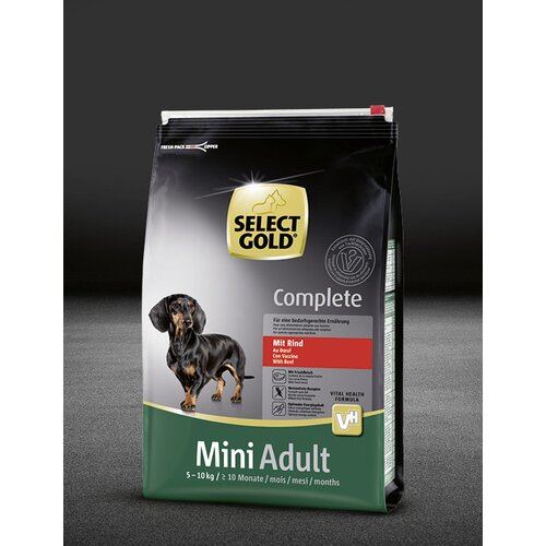 Select Gold Dog Complete Mini Adult Beef 5kg AKCIJA! Slike