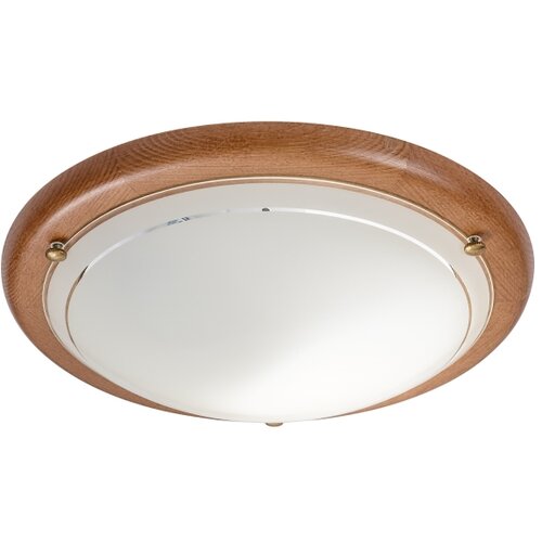 Brilagi stropna svetiljka orbis 1xE27/60W/230V, prečnik 30 cm, od borovine Slike