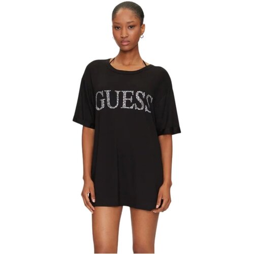 Guess Majice &amp;amp; Polo majice E5GI07 K68D2 Črna Slike