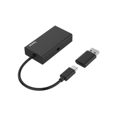 Hama Card Reader OTG USB 2.0 200125 Black Cene