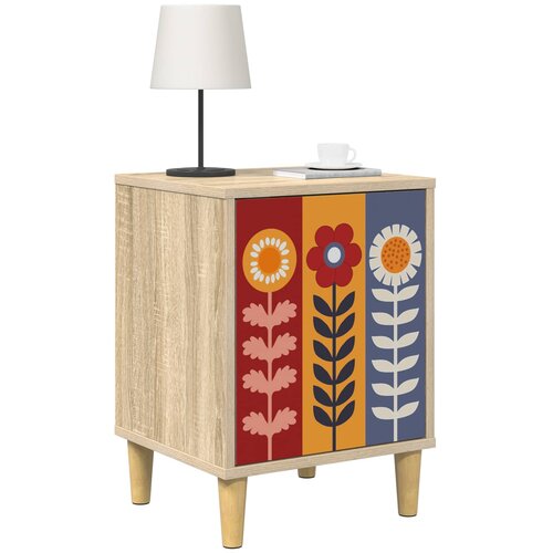  Noćni ormar ESSEN Hrast sonoma 36 x 33 x 50 cm Slike