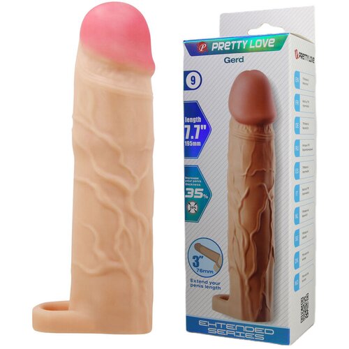  Navlaka za penis Gerd, 19.5cm, Boja kože Slike