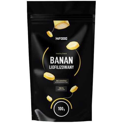 HiFOOD Banane u kolutićima &ndash; liofilizirane (100 g) Cijene