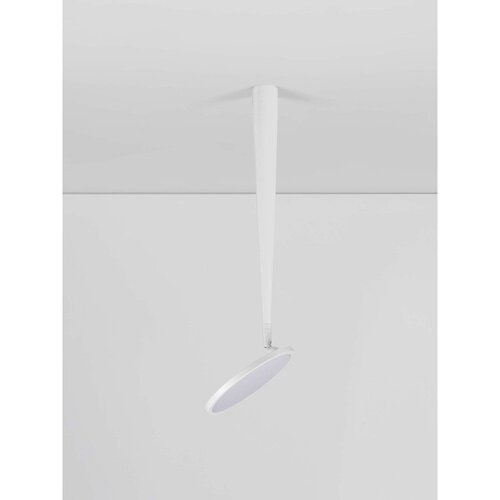 Nova Luce Mat bela aluminijasta LED stropna svetilka z upogljivo konstrukcijo Ekei &amp;ndash; Slike