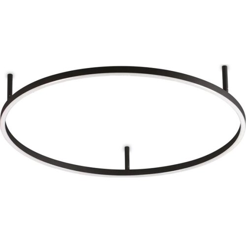 Ideal lux - led plafonsko svetlo oracle slim LED/37W/230V 2700K prečnik 70 cm crna Slike