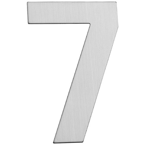 PORTAFERM Hi&amp;scaron;na &amp;scaron;tevilka 7 Portaferm (vi&amp;scaron;ina: 15 cm, legirano jeklo, motiv: 7) Slike