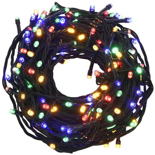 vidaXL Lučke na vrvici 400 LED lučk barvne 40 m 8 svetlobnih učinkov Cene