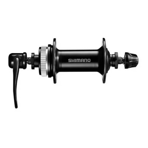 Shimano nabla prednja HBQC300 center lock disc 36H qr 133MMBLACK old 100MM w/rotor mount cover w/o lock ring black indpack EHBQC300AALP Slike