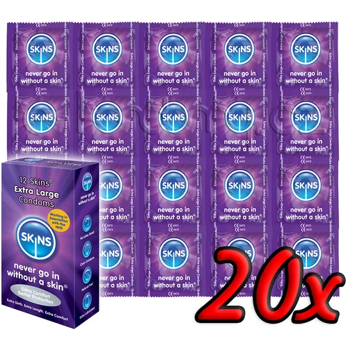 Skins extra large 20 pack